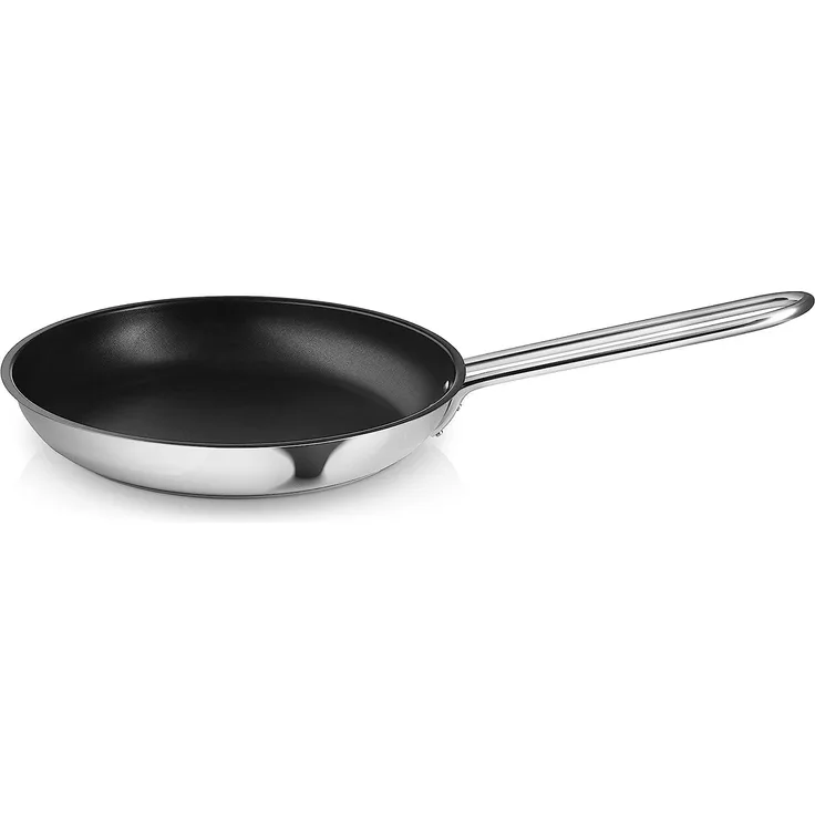 Eva Solo Bratpfanne Recycled RS, Pfanne, Stielplfanne, Kochgeschirr, Edelstahl, Silberfarben, 28 cm, 204928