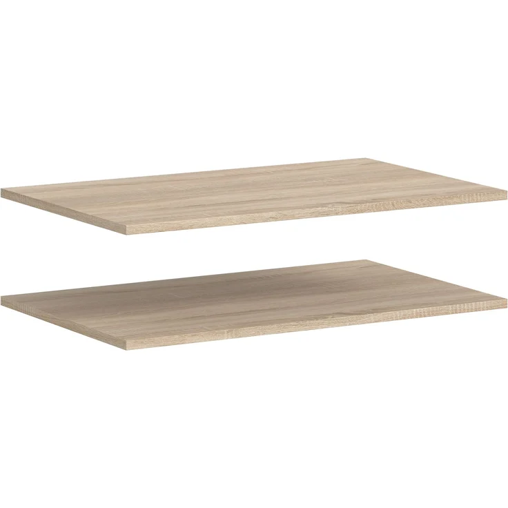 Zubehör Einlegeboden 2er Set (B/H/T: 77x2x48 cm) in Sonoma Eiche Nachbildung – Bild 1