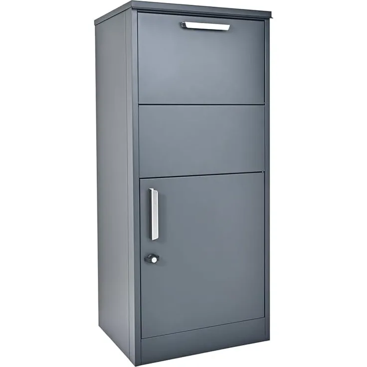 Westmann Stahl Paketbox Pepe | Anthrazit |