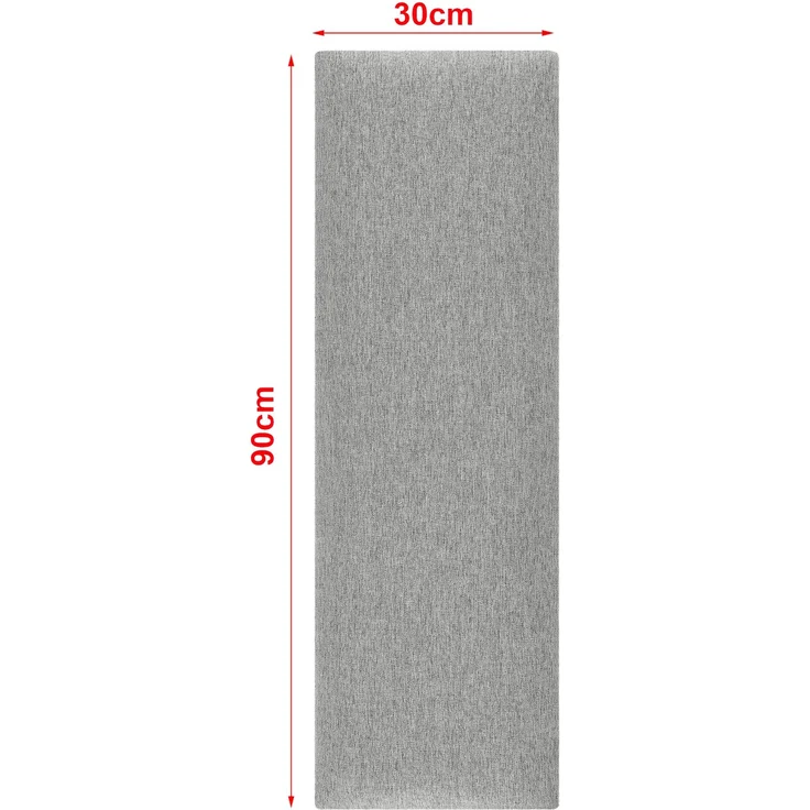 Wandkissenset Carpino 2-tlg. Textil 90x30 cm Hellgrau [neu. haus] – Bild 3