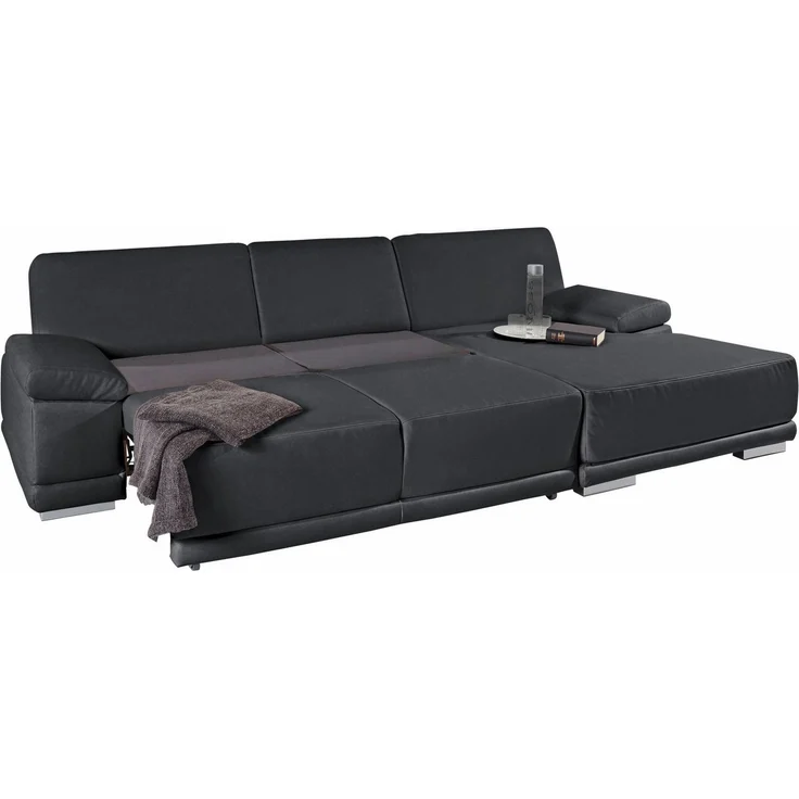 sit&more Ecksofa Coria L-Form, mit XL-Recamiere, wahlweise mit Bettfunktion – Bild 2