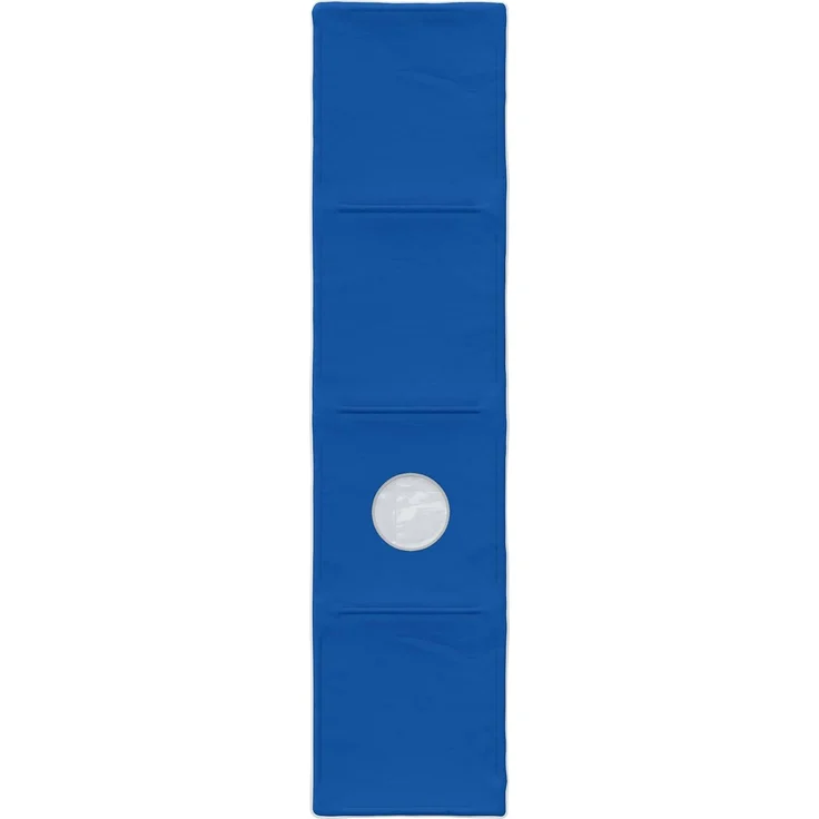 vidaXL Bettunnel 2 pcs Blau 211 x 52,5 x 2 cm Polyester 893704 – Bild 5