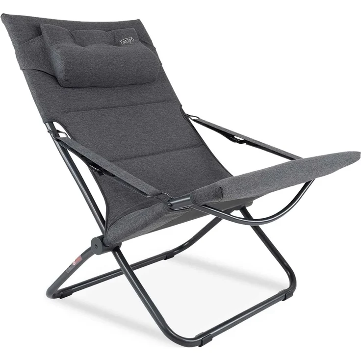 Crespo Stuhl Lounger Tex-Supreme, Alu, Grau