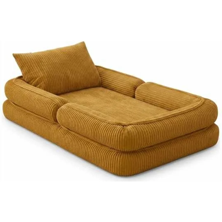 Hanah Home 'Exclusive 150 - Mustard' Beistellbett, Senf, 90 x 45 x 150 cm – Bild 6