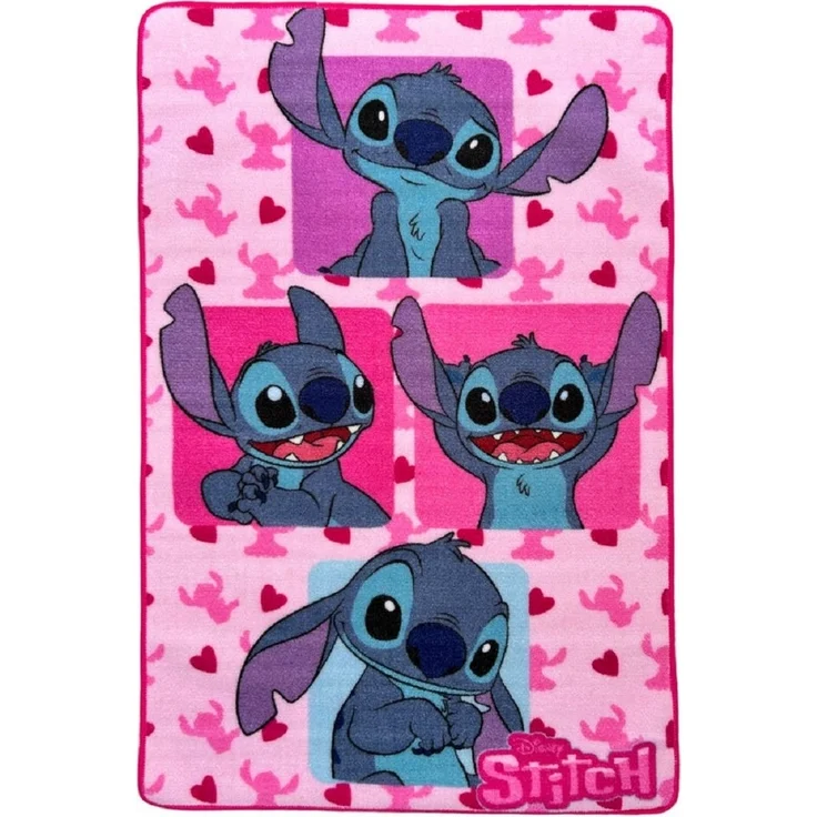 Lilo & Stitch Kinderteppich Teppich Ideal für Spielzeit und Dekoration im Kinderzimmer 120 x 80 cm – Bild 3
