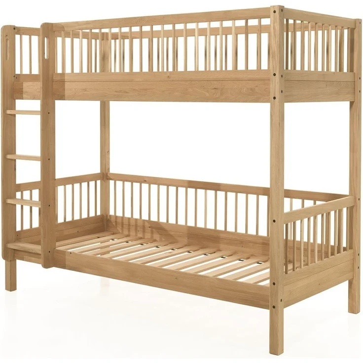 Etagenbett Forrest 207,5 x 97,5 x 175,4 cm Eiche Natur