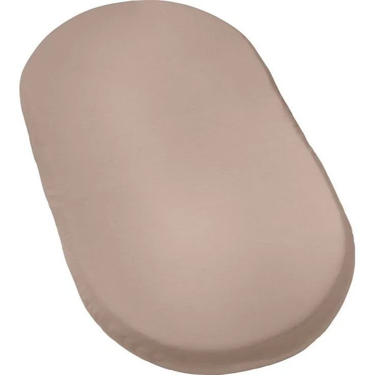 Erwin Müller Spannbettlaken Baby-Spannbettlaken "Murnau", Jersey, Gummizug: Rundumgummi, (1 Stück), Single-Jersey Uni