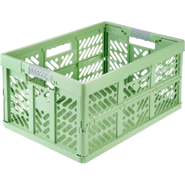 keeeper Klappbox ben eco, Profi-Klappbox mit Softgriffen, 54 x 37 x 28 cm, 45 l, 45 l, Soft-Touch-Griffe, zusammenklappbar – Bild 2