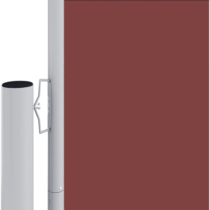 Seitenmarkise Ausziehbar, Balkon Sichtschutz Braun 180x1000 cm – Bild 3