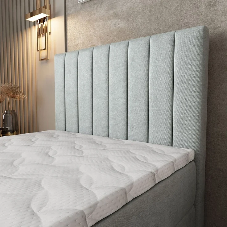 Masseno Boxbett ARION 100x200 cm mit Bonell Matratze und Topper – Bild 4