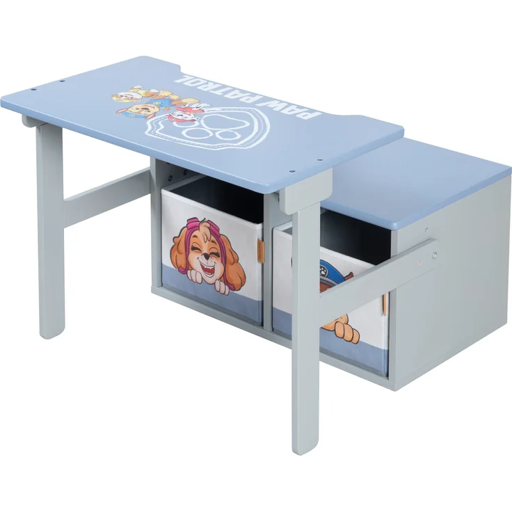 roba Sitzbank 'Paw Patrol' - HxBxT: 65,5 x 60 x 35 - mit 2 Aufbewahrungsboxen - Blau / Grau – Bild 2