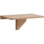 SoBuy FWT03-PF Wandklapptisch, MDF, Lackiert, Helle Eiche, 60 x 26 x 40 cm