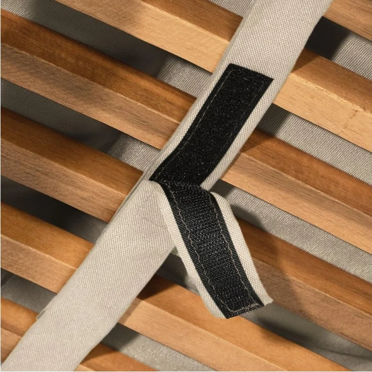 Beautissu Polsterauflage 2er Set Luxus Deckchair Auflage LoftLux DC, 175x45x5cm, Hatur, Polsterauflage für Liegestuhl Gartenliege Polster Bezug Abnehmbar – Bild 2