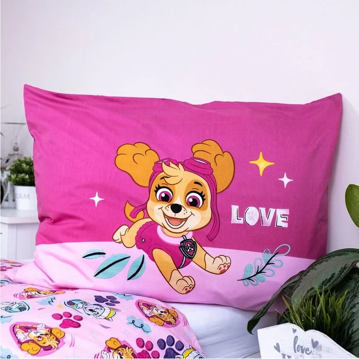 PAW PATROL Kinderbettwäsche Paw Patrol, 100% Polyester, 2 teilig – Bild 3