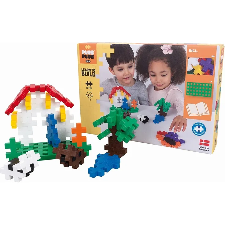 Plus-Plus Big: Learn to Build - 60 Bausteine