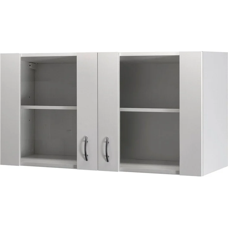 Flex-Well Glashängeschrank Wito (B x H x T) 100 x 54,8 x 32 cm, mit Stollenglastüren – Bild 5