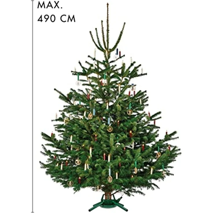 Krinner Christbaumständer KRINNER Montana Stahl (1-tlg), Original-Rundum-Einseil-Technik – Bild 4