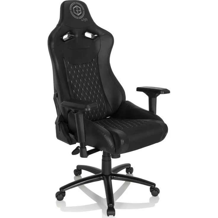 hjh OFFICE Gamingstuhl GAMEBREAKER SX 04 Stoff, Kunstleder Schwarz