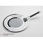 Spritzschutz JUSTINUS PROFILINE D 30 cm silber