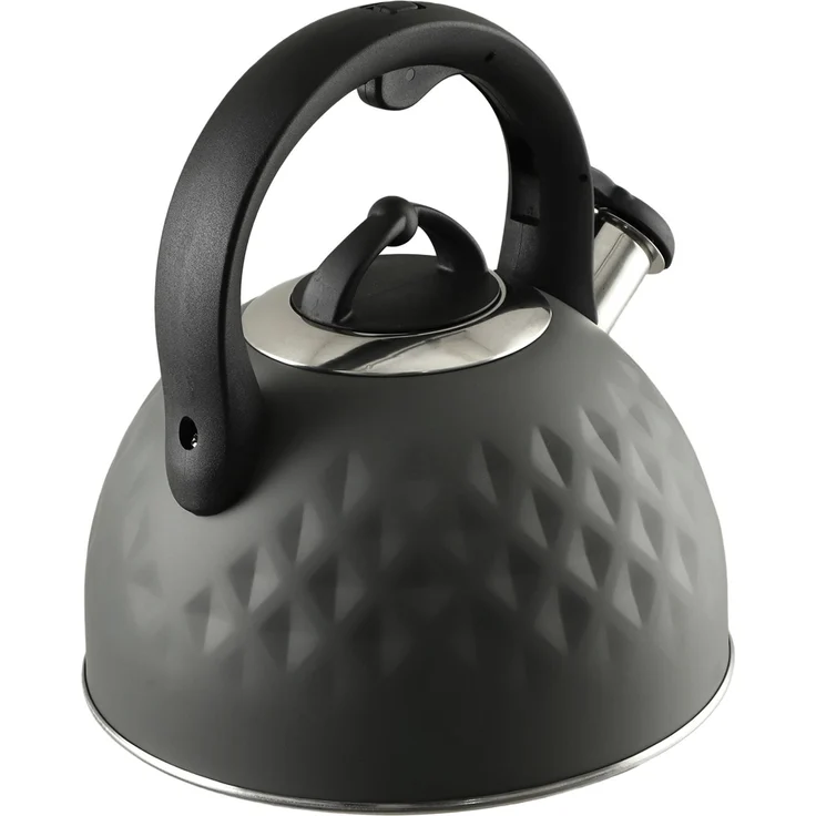 KADAX Stahlkessel 2,5 l, Induktion, Gaspfeife mit Griff, traditionell – Bild 4
