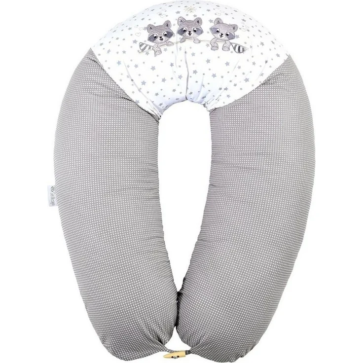 SEI Design Stillkissen Stillkissen 190x30 XXL, Füllung EPS Mikroperlen, Bezug 100% Baumwoll, Schwangerschaftskissen mit Bezug, Bezug 100% Baumwolle – Bild 1