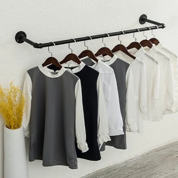Youyijia Kleiderständer 2-Pack Kleiderständer für die Wand 50cm – Bild 3