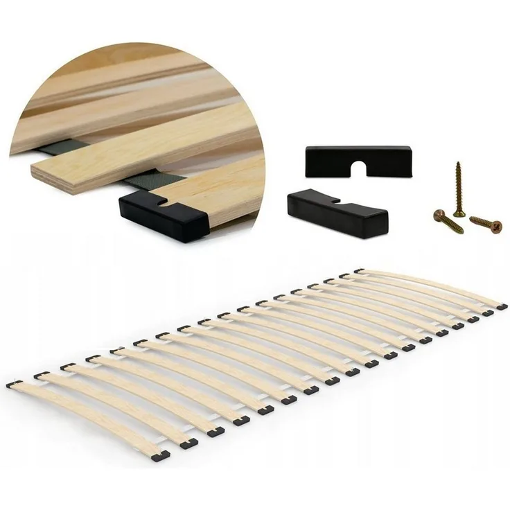 Lattenrost Lattenrost Rollrost Lattenrahmen Federleisten Für Bett und Matrazen, Furnify