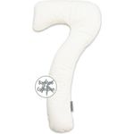 Theraline Bezug für my7 - Das Schlaf- & Stillkissen Wolkenweiß Bamboo