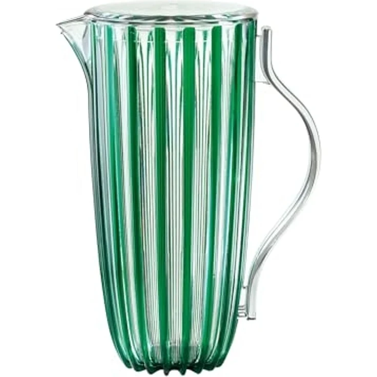 Guzzini Dolce Vita Smaragdgrün Karaffe mit Deckel 1,75 l – Bild 1