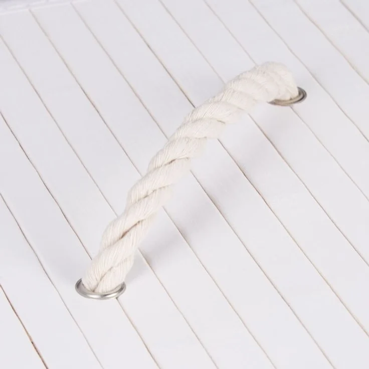 Eckwäschekorb Bambus – Bild 6