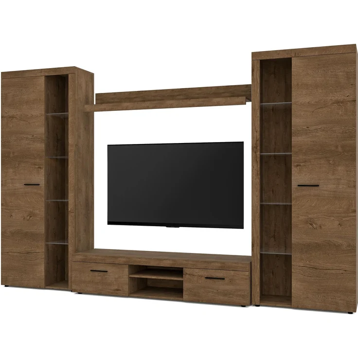 AX LIVING Spacoro XL Schrankwand Wohnzimmer modern Lefkas 300 ohne LED – Bild 3