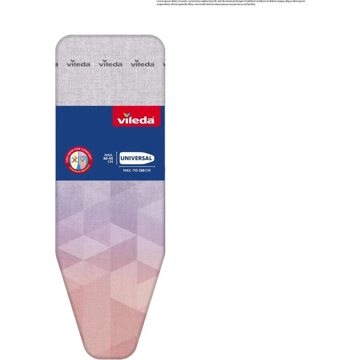 Vileda Bügeltischbezug QuickFIX Diamond universell 110-130 cm