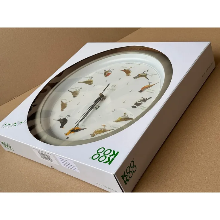 KOOKOO Singvögel mit RC Funkquarzwerk, Aufnahmen aus der Natur