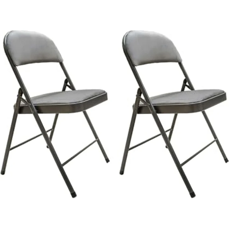 HTI-Living Klappstuhl Klappstuhl Dima Velvet 2er-Set (Set, 2 St), Küchenstuhl gepolstert – Bild 1