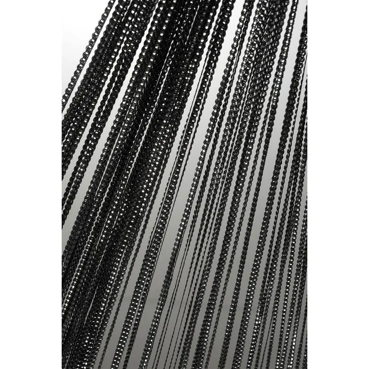 Haus und Deko Fadenvorhang Fadenvorhang Lurex Stangendurchzug 300x250 cm Metallic-Effekt Vorhang, Stangendurchzug (1 St), Lichtschutz, Polyester