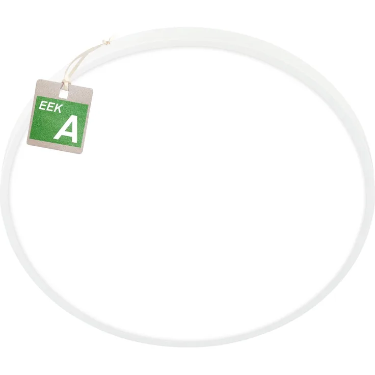 BRILONER - EEK A LED Deckenlampe Effizient mit 17,1W bei 3900lm, neutralweißes Licht, Aludekor, LED Lampe, Deckenleuchte, Wohnzimmerlampe, Schlafzimmerlampe, Küchenlampe, Flurlampe, 38x6 cm, Weiß