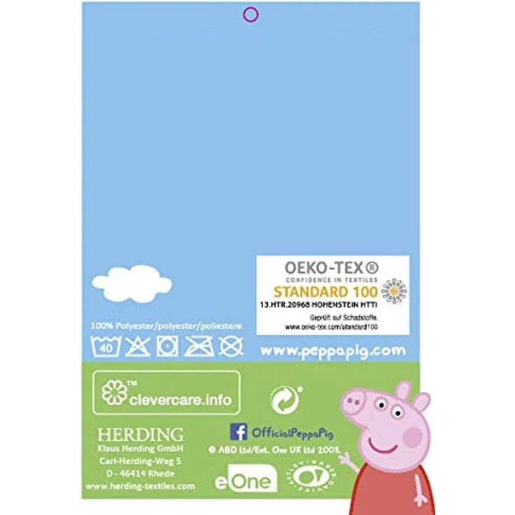 Peppa Pig Dekokissen Peppa Pig, mit tollem Peppa Pig Motiv – Bild 7