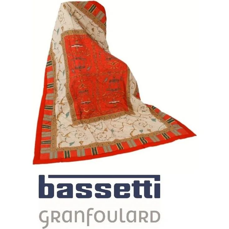 Plaid bassetti Plaid Oplontis V. 8 Wohndecke Sofadecke, Bassetti, im schönen Geschenkkarton