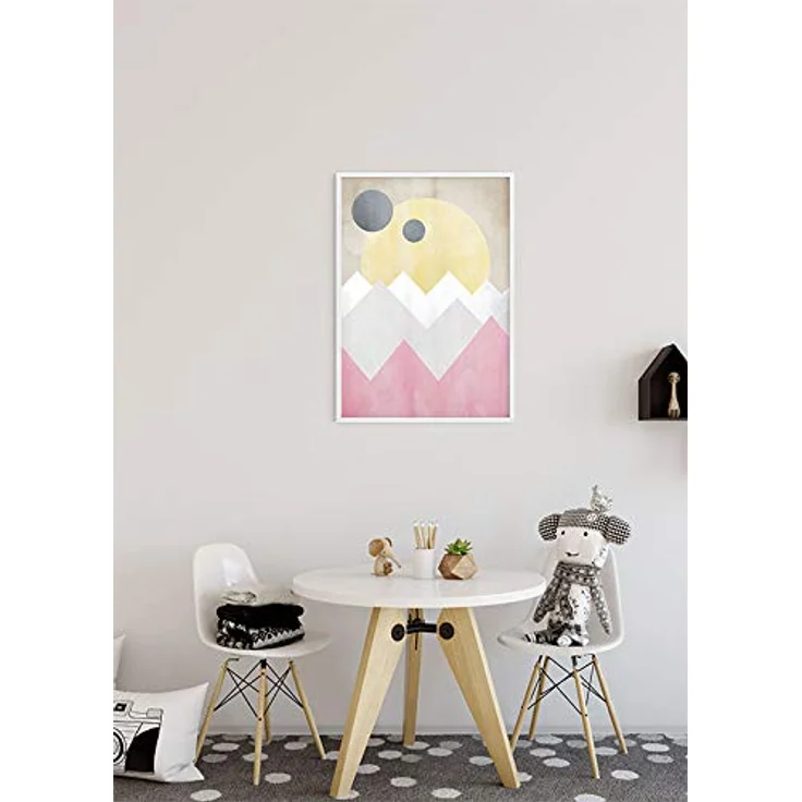 Komar Wandbild Sunrise Spring, Fotoposter ohne Rahmen, 40 x 50 cm, hochwertiger Kunstdruck auf seidenmattem Fotopapier, für Wohnzimmer und Schlafzimmer – Bild 5