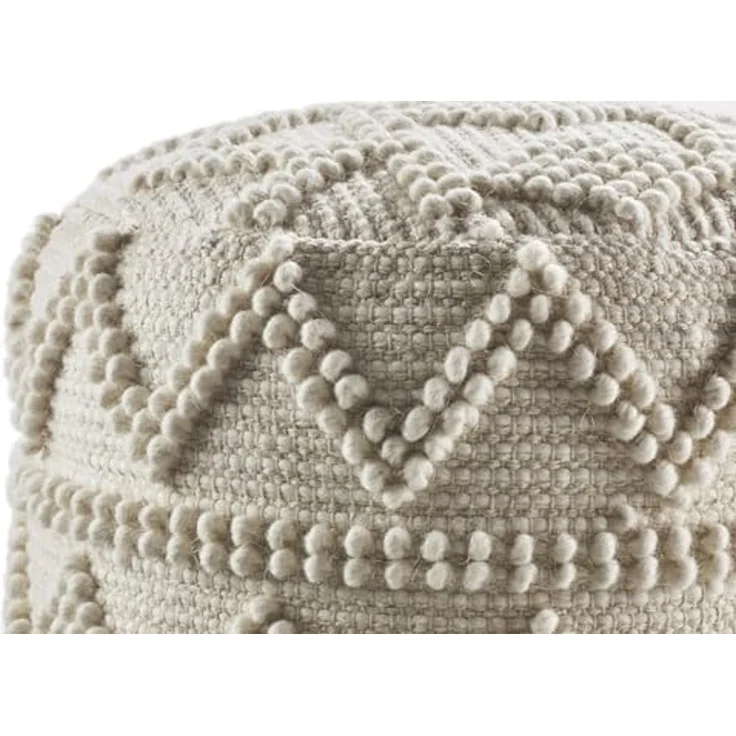 Kobolo Sitzwürfel Sitzpouf Pouf MANDALA aus Baumwolle mit Muster (1 Stück) – Bild 4