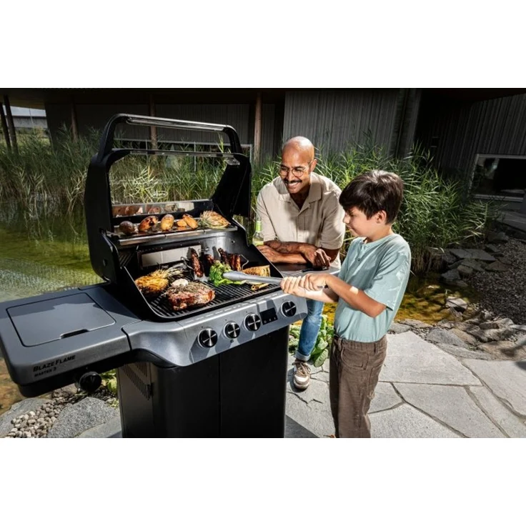 Rösle Gasgrill BLAZEFLAME Master 3 – Bild 3