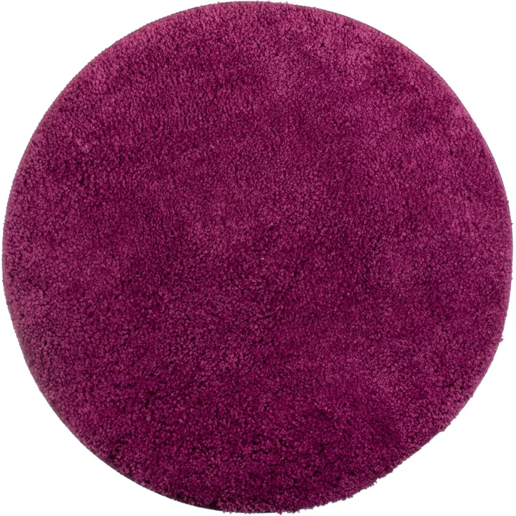 Brandsseller Badematte Ø 60 cm Badvorleger Badteppich Rund Beere – Bild 1