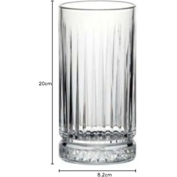 Pasabahce Cocktailglas Pasabahce Elysia Longdrinkglas 280 ml 4er Set, Glas – Bild 4