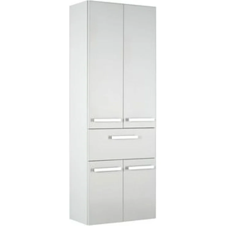 Lomadox Hochschrank FES-4005-66 weiß mit Wäschekörben - 60/168/33cm – Bild 5
