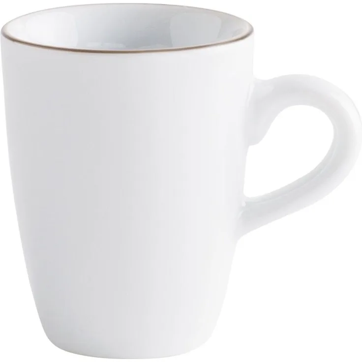 KAHLA Pronto Line Espresso-Obertasse hoch 0,10 l Line warm gray