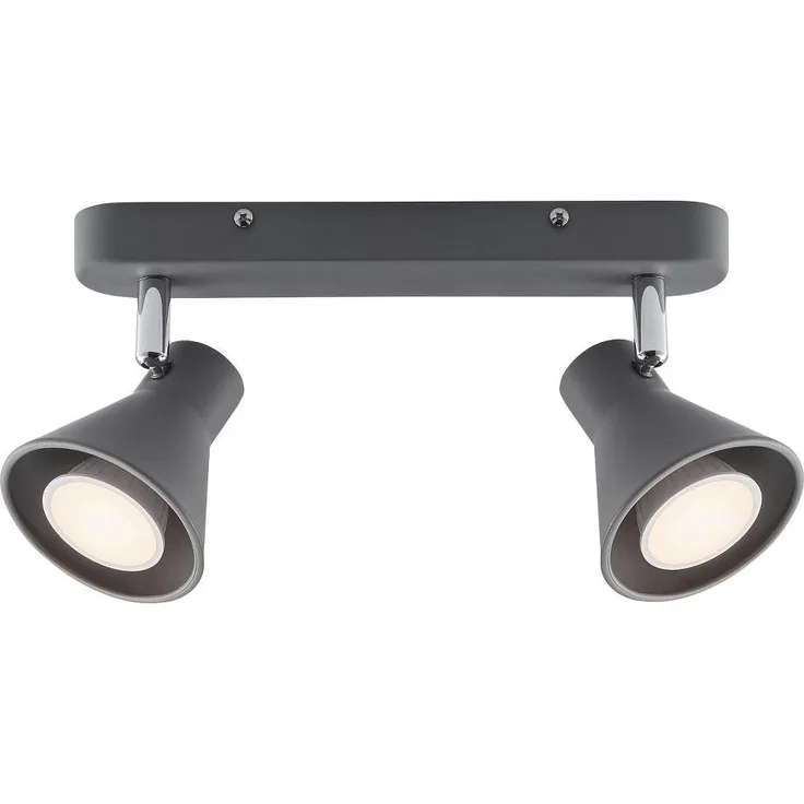 Leuchte EIK 2-Spot GU10 Grau