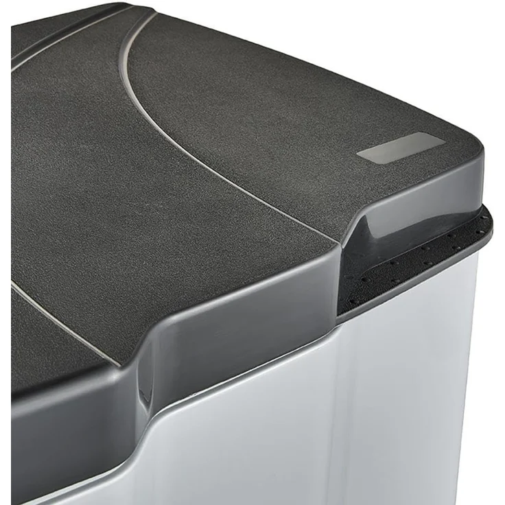 keeeper Mülleimer gunnar, Treteimer 7 l + 15 l, mit 2 Abfallbehältern, Made in Europe – Bild 6