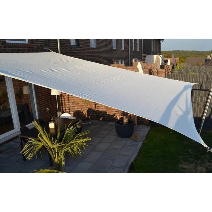 Floracord Sonnensegel, BxT: 500x400 cm, cremeweiß – Bild 3