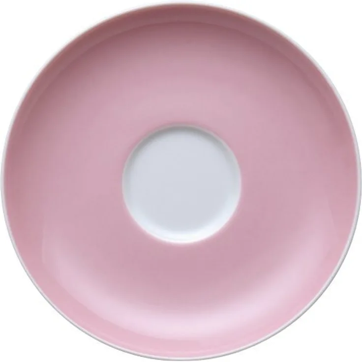 Espresso-/Mokka-Untertasse Sunny Day Light Pink Thomas Porzellan Espressotasse - Mikrowelle geeignet, Spülmaschinenfest