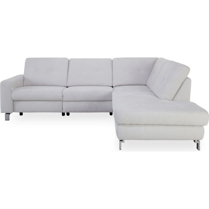Polsterecke SANSIBAR RÜGEN PLUS BB 263x220 cm weiß Ecksofa Wohnlandschaft Eckcouch – Bild 4